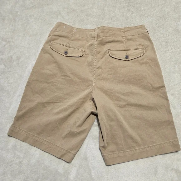 American Eagle Outfitters Next Level Flex Men's Tan Flat-Front Shorts Size 32 - Picture 2 of 8